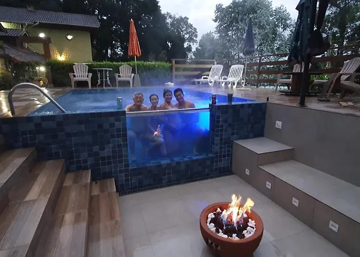 Hortensias Pousada Boutique - Piscina Aquecida 37 Graus E Fire Pit A Gas - Aceita Pet Monte Verde 